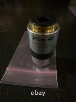Objectif de microscope OLYMPUS DPlan40 0,65 160/0,17