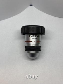 Objectif de microscope OLYMPUS DPlan 4 d'occasion