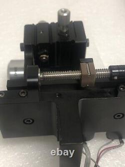 Objectif de microscope OLYMPUS EPI L PLAN APO 10X 0.23 F 200 et étage X, Y, Z