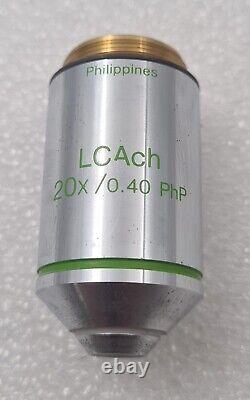 Objectif de microscope OLYMPUS LCAch 20x/0.40 PhP? /1