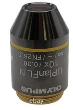 Objectif de microscope Olympus 10X UPlanFL N inf/0,30/FN26,5 (UPLFLN10x)