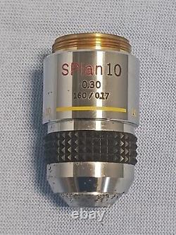 Objectif de microscope Olympus 125342 Splan 10 0.30 160/0.17