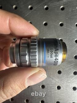 Objectif de microscope Olympus DPlan Apo apochromatique 40 UV 40X 1.00 huile 160/