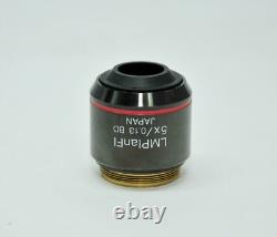 Objectif de microscope Olympus LMPlanFl 5x/0.13 BD? /-