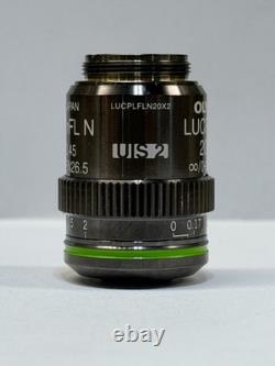 Objectif de microscope Olympus LUCPlanFLN 20x/0,45 UIS2 OFN26,5 Japon