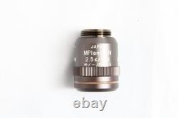 Objectif de microscope Olympus MPlanFL N 2,5x / 0,08 ? /- FN26,5 #5660