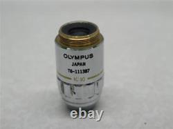Objectif de microscope Olympus MSPlan10 0.30? /- f=180 avec garantie de 30 jours