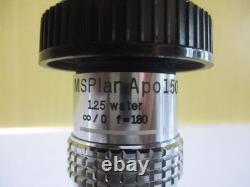 Objectif de microscope Olympus MSPlan Apo 150 1.25 eau? /0 f=180 avec étui
