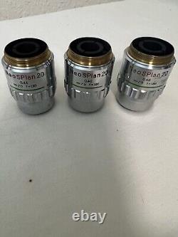 Objectif de microscope Olympus Neo S Plan 20, 0.46 en français