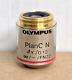 Objectif De Microscope Olympus Planc N 4x/0.10 Fn22