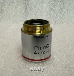 Objectif de microscope Olympus Plan C 4x / 0,10 /-