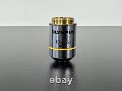 Objectif de microscope Olympus Plan Objective 10X/0,25 à l’infini