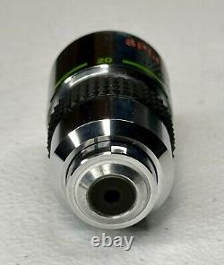 Objectif de microscope Olympus SPlan 20, 0,16, 160 / 0,17