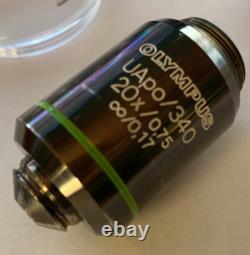 Objectif de microscope Olympus UApo/340 20x/0,75 UAPO20X3/340
