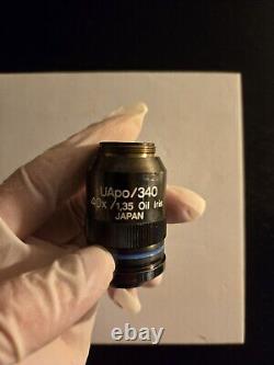 Objectif de microscope Olympus UApo/340 40x/1,35 Huile Iris