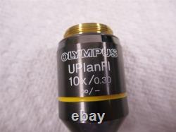 Objectif de microscope Olympus UPlanFL 10x / 0,30 Universel Plan Fluorite