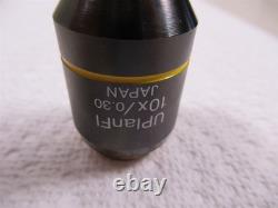 Objectif de microscope Olympus UPlanFL 10x / 0,30 Universel Plan Fluorite