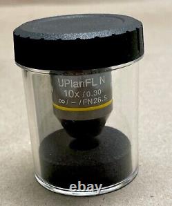 Objectif de microscope Olympus UPlanFL N 10x/0.30 FN26.5 CY