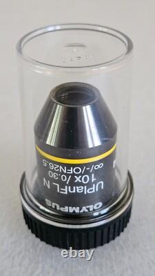 Objectif de microscope Olympus UPlanFL N 10x/0.30 /-/OFN 26.5