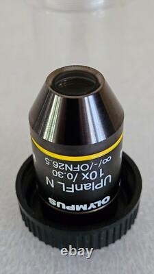 Objectif de microscope Olympus UPlanFL N 10x/0.30 /-/OFN 26.5