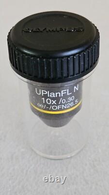 Objectif de microscope Olympus UPlanFL N 10x/0.30 /-/OFN 26.5