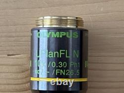 Objectif de microscope Olympus UPlanFL N 10x/0,30 Ph1 UIS 2 UPLFLN10X2PH