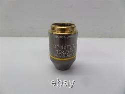 Objectif de microscope Olympus UPlanFL N 10x/0,30 à l’infini UIS2