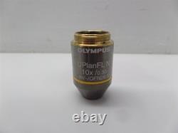 Objectif de microscope Olympus UPlanFL N 10x/0,30 à l’infini UIS2