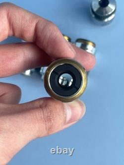 Objectif de microscope Olympus, ensemble de cinq A PO