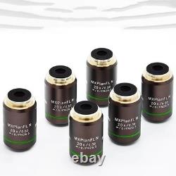 Objectif de microscope Plan Apo MXPlan FLN 20X F180 à grande ouverture numérique