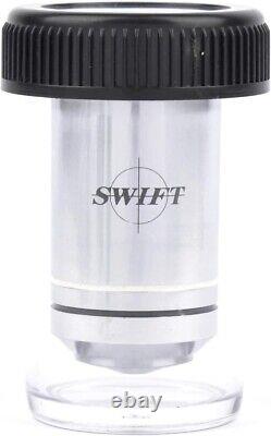 Objectif de microscope SWIFT à 100X accessoires de microscope plan achromatique