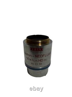 Objectif de microscope ZEISS EPIPLAN-NEOFLUAR 50X 0.75 HD DIC D'OCCASION