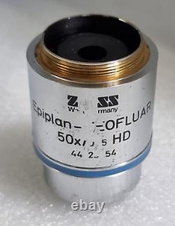 Objectif de microscope ZEISS Epiplan-NEOFLUAR 50x /0.75 HD