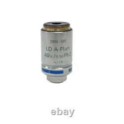 Objectif de microscope Zeiss 1006-595 LD A-Plan 40x/0.50 ? /1.0 Ph2