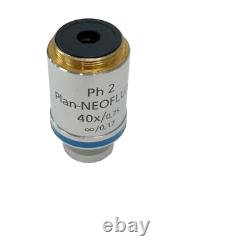 Objectif de microscope Zeiss 440351 Plan-Neofluar 40x / 0.75 / 0.17 Ph2