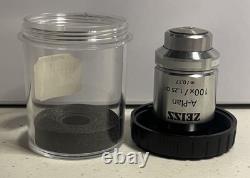 Objectif de microscope Zeiss A-Plan 100x/1.25 huile Infinity/0.17 441080