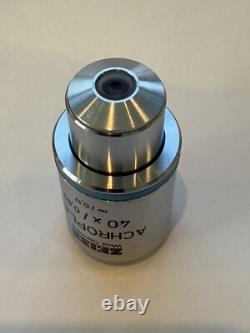 Objectif de microscope Zeiss Achroplan 40X 40x/0,65 Infini/0,17 44 00 50