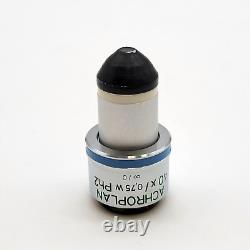 Objectif de microscope Zeiss Achroplan 40x W Ph2 immersion dans l'eau phase 440091