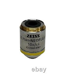 Objectif de microscope Zeiss EC Plan-NEOFLUAR 10x/0.3 ? /- 420340-9901