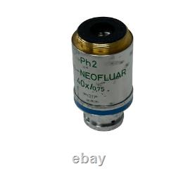 Objectif de microscope Zeiss Plan-Neofluar 40x/0.75 /0.17 44 03 51 01 PH2