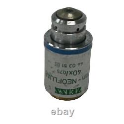 Objectif de microscope Zeiss Plan-Neofluar 40x/0.75 /0.17 44 03 51 01 PH2