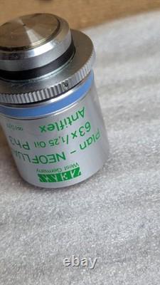 Objectif de microscope Zeiss Plan Neofluar 63x 1,25 huile Ph3 Antiflex 440469