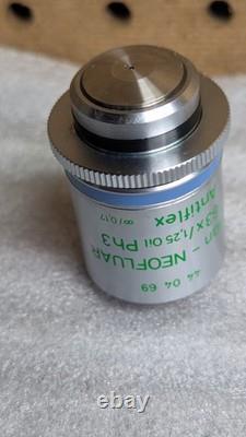 Objectif de microscope Zeiss Plan Neofluar 63x 1,25 huile Ph3 Antiflex 440469