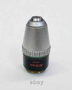 Objectif de microscope à contraste de phase Nikon E Plan 20X/0.4 DL Ph2 160mm