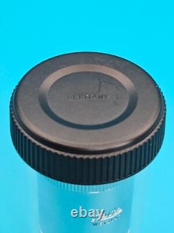 Objectif de microscope à fluorescence haute résolution Leitz 63X N. A. 1.30 170/0.17