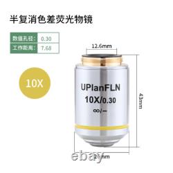 Objectif de microscope à fluorescence plan semi-apochromatique Infinity F Olympus
