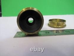 Objectif de microscope antique Beck England Optique de microscopes pièce telle que représentée W5-b-113