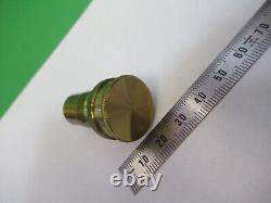 Objectif de microscope antique Beck England Optique de microscopes pièce telle que représentée W5-b-113