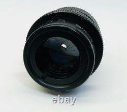 Objectif de microscope / caméra Zeiss 63mm Luminar 14.5 avec ouverture RMS