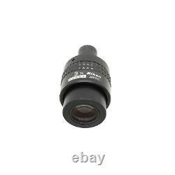 Objectif de microscope de mesure Nikon 3X